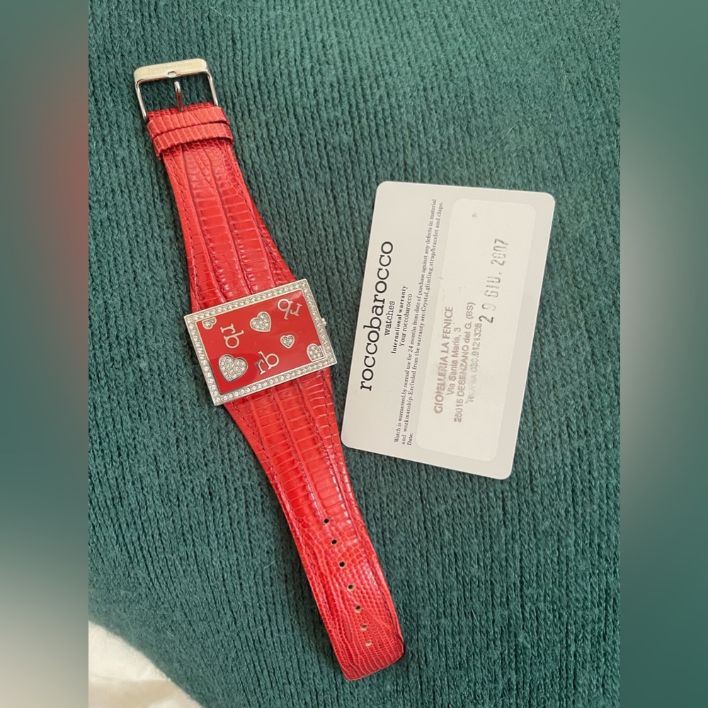 RoccoBorocco red watch